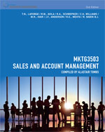 CP0893 MKTG3503 Sales and Account Management 2nd Edition by 
