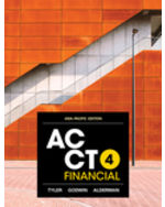 ACCT4 Financial: Asia-Pacific Edition 4th Edition by Jonathan Tyler/Norman H. Godwin/C. Wayne Alderman