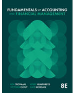 eTextbook: Fundamentals of Accounting and Financial Management 8th Edition by Ken Trotman/Kerry Humphreys/Victoria Clout/Kate Morgan